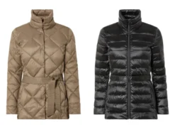 Damen Lightweight-Jacke mit Gürtel, windabweisend