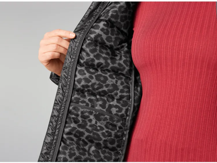 Damen Lightweight-Jacke mit Gürtel, windabweisend