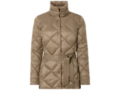 Damen Lightweight-Jacke mit Gürtel, windabweisend