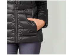 Damen Lightweight-Jacke mit Gürtel, windabweisend