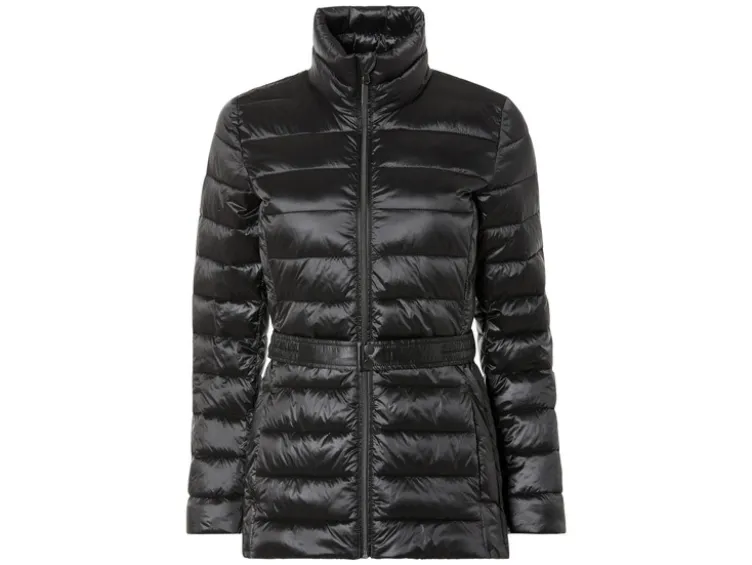 Damen Lightweight-Jacke mit Gürtel, windabweisend