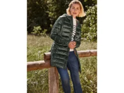 Damen Lightweight-Mantel, ultraleicht und warm