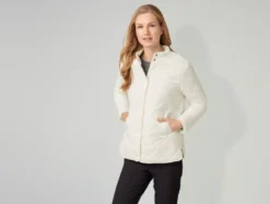 Damen Lightweight-Steppjacke, windabweisend