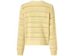 Damen Lochstrickpullover