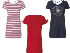 Damen Longshirt aus reiner Baumwolle