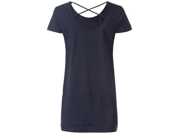 Damen Longshirt aus reiner Baumwolle