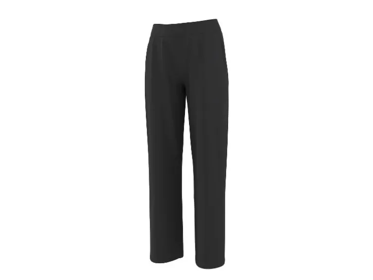 Damen Loungewear-Hose, normale Leibhöhe