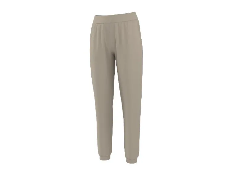 Damen Loungewear-Hose, normale Leibhöhe