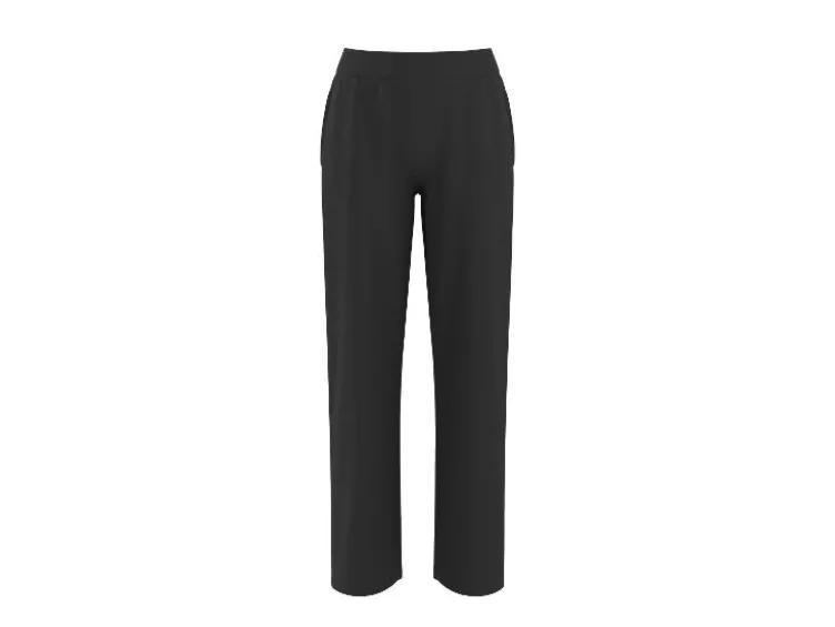 Damen Loungewear-Hose, normale Leibhöhe