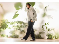 Damen Loungewear-Hose, normale Leibhöhe