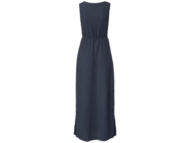 Damen Maxikleid, mit Gummizug in der Taille