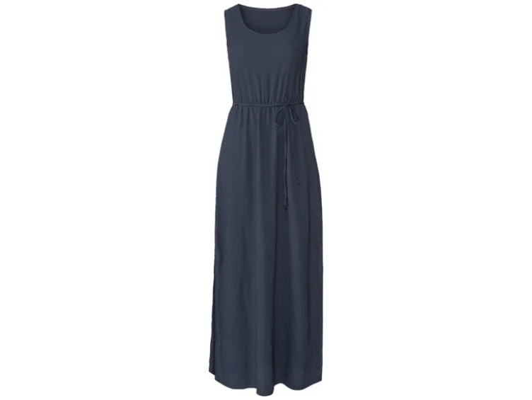 Damen Maxikleid, mit Gummizug in der Taille
