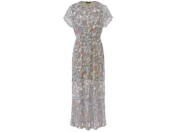 Damen Maxikleid, mit klassischem Paisley-Muster