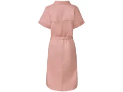 Damen Maxikleid mit Leinen