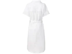 Damen Maxikleid mit Leinen