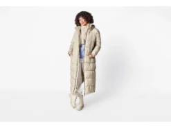 Damen Maxi-Steppmantel