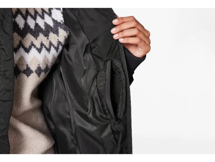 Damen Maxi-Steppmantel