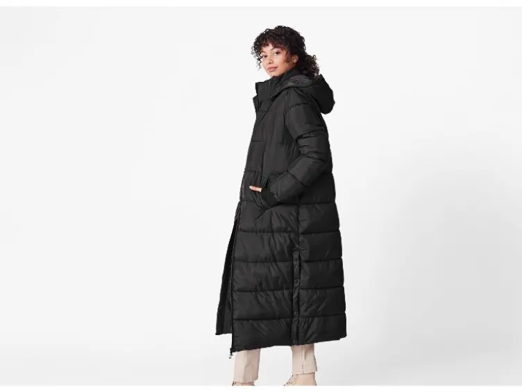 Damen Maxi-Steppmantel