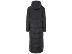 Damen Maxi-Steppmantel, seitliche Gehschlitze mit Druckknöpfen