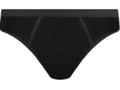 Damen Menstruationsslip aus Bio-Baumwolle, schwarz
