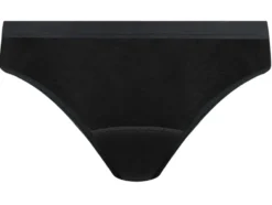 Damen Menstruationsslip aus Bio-Baumwolle, schwarz