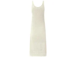 Damen Midi-Häkelkleid