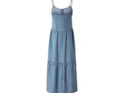 Damen Midikleid, mit Knopfleiste