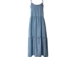 Damen Midikleid, mit Knopfleiste