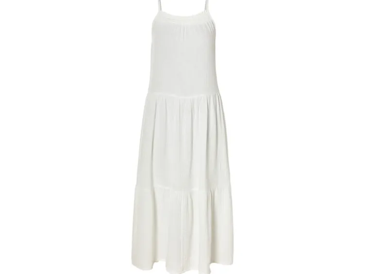 Damen Midi-Kleid mit Volants