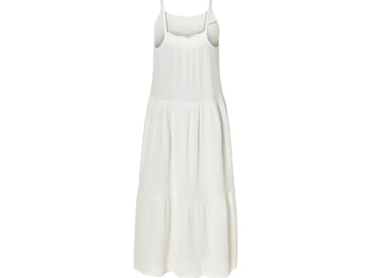 Damen Midi-Kleid mit Volants