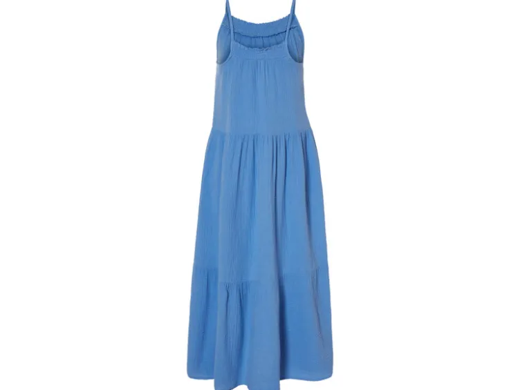 Damen Midi-Kleid mit Volants