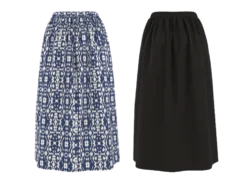 Damen Midi-Rock