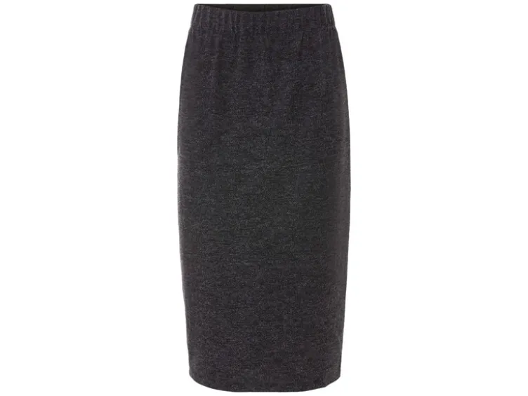 Damen Midi-Rock in angenehm weicher Strickqualität