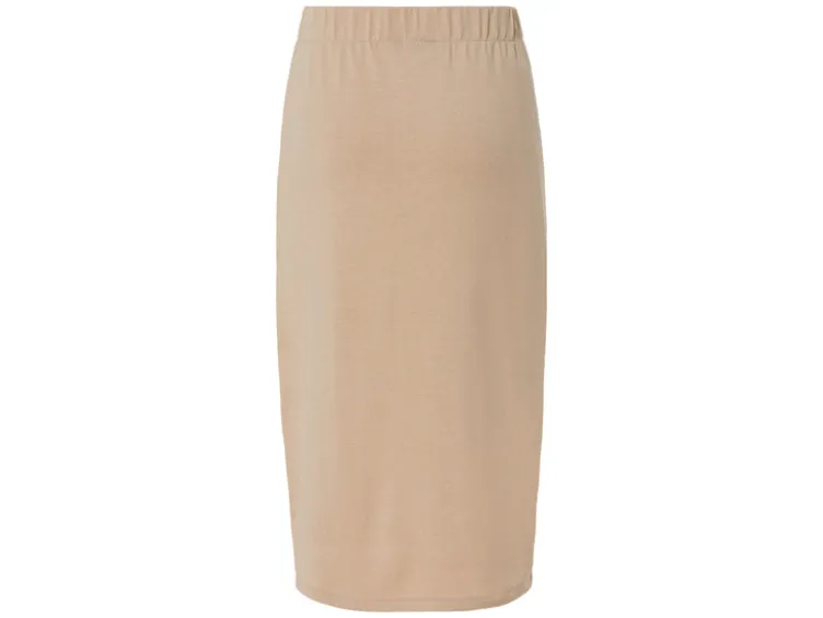 Damen Midi-Rock in angenehm weicher Strickqualität