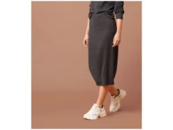 Damen Midi-Rock in angenehm weicher Strickqualität