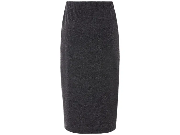 Damen Midi-Rock in angenehm weicher Strickqualität