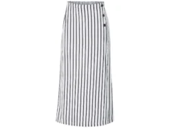 Damen Midi-Rock mit Seitenschlitz