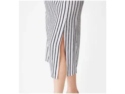 Damen Midi-Rock mit Seitenschlitz