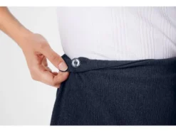Damen Midi-Wickelrock, mit modischer Crinklestruktur