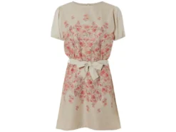 Damen Minikleid in Leinenoptik