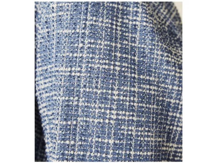 Damen Minirock, im Tweed-Design
