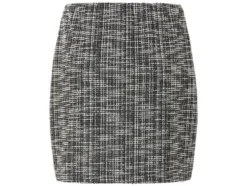 Damen Minirock, im Tweed-Design