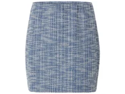 Damen Minirock, im Tweed-Design