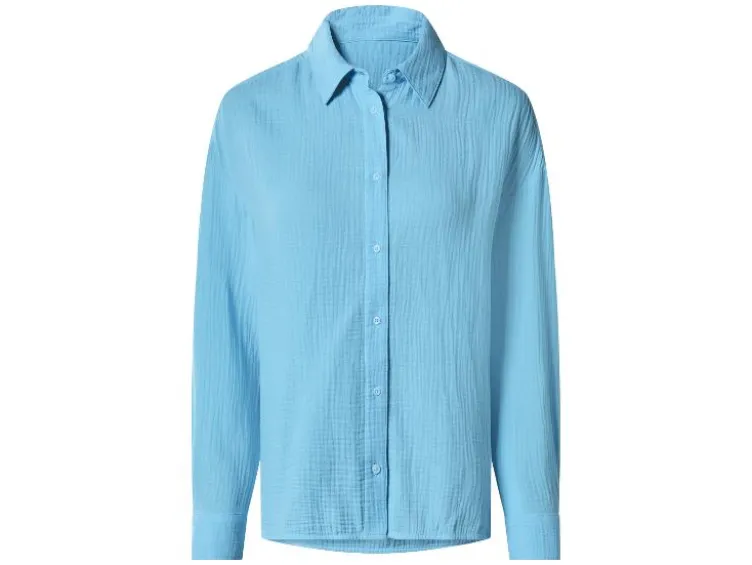 Damen Musselin-Bluse