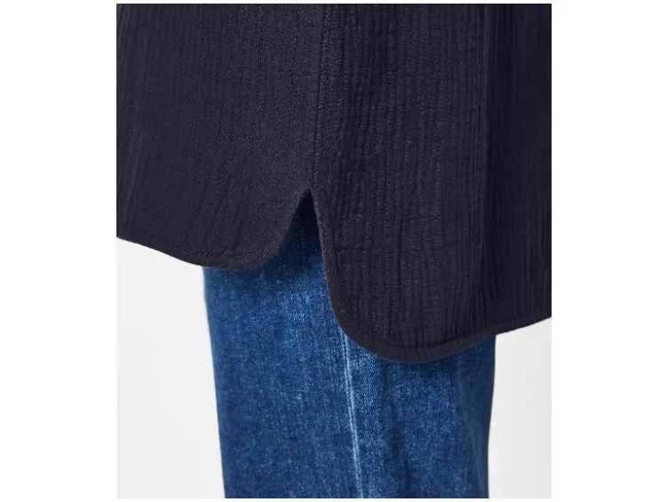 Damen Musselin-Bluse