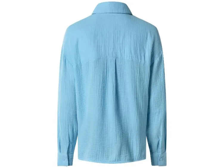 Damen Musselin-Bluse