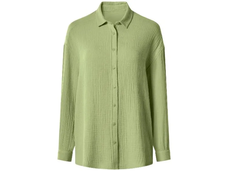 Damen Musselin-Bluse