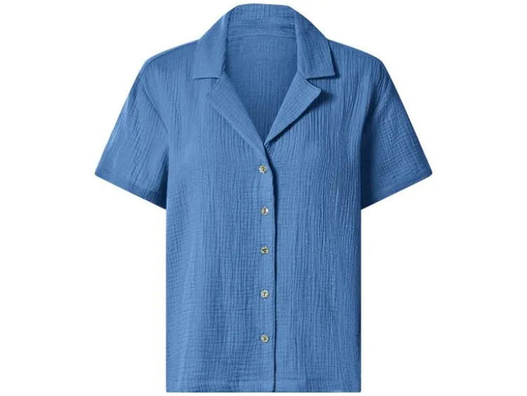 Damen Musselin-Bluse