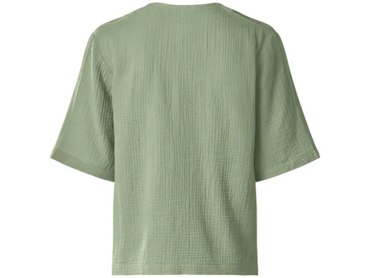 Damen Musselin-Bluse