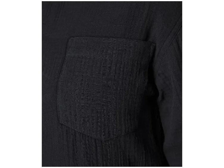 Damen Musselin-Bluse, mit Kentkragen